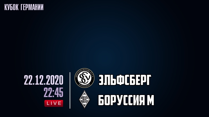 Эльфсберг - Боруссия М - смотреть онлайн 22 декабря 2020