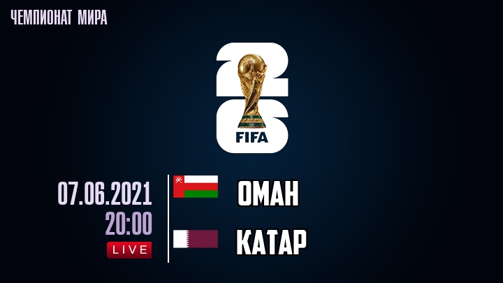 Оман — Катар, смотреть онлайн 7 июня 2021