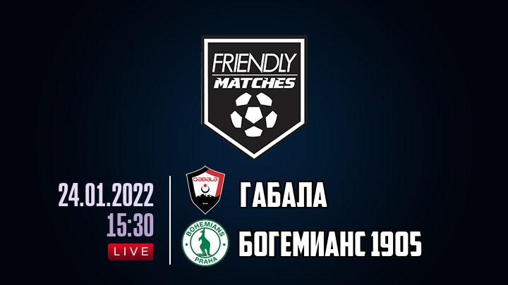 Габала — Богемианс 1905, смотреть онлайн 24 января 2022