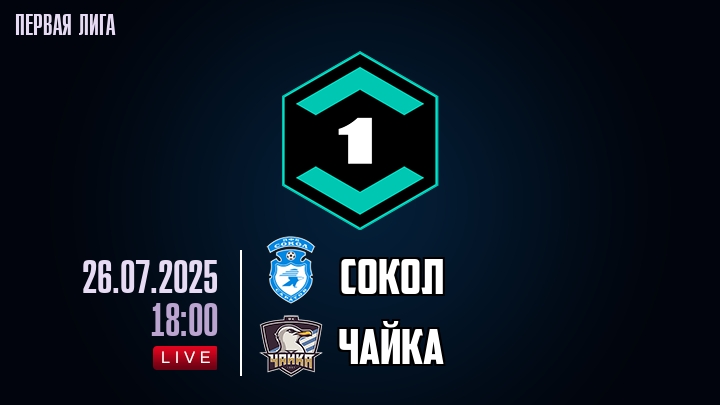 Сокол — Чайка, смотреть онлайн 26 июля 2025