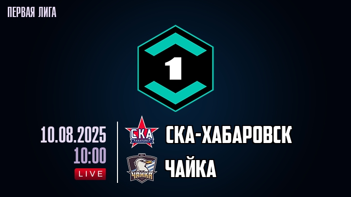 СКА-Хабаровск — Чайка, смотреть онлайн 10 августа 2025