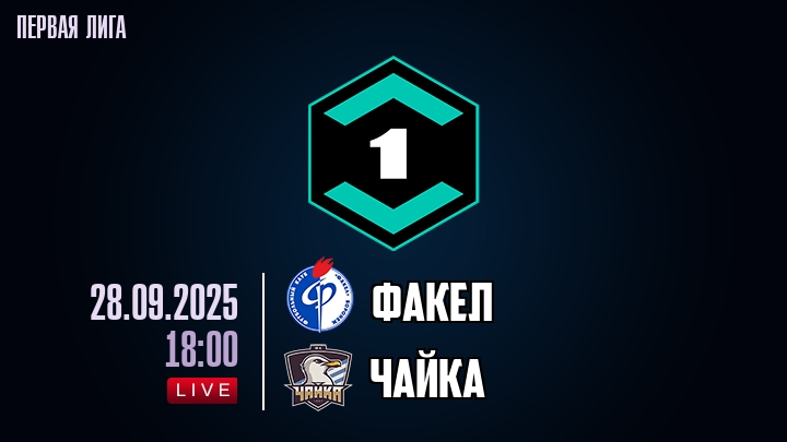 Факел — Чайка, смотреть онлайн 28 сентября 2025
