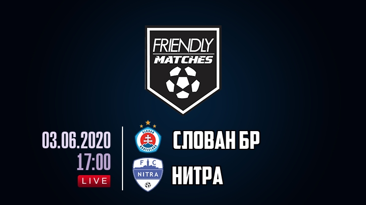 Слован Бр — Нитра, смотреть онлайн 3 июня 2020