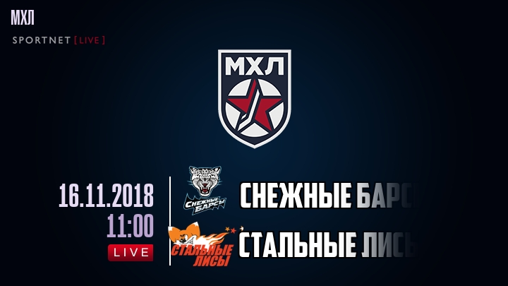 Снежные Барсы — Стальные Лисы, смотреть онлайн 16 ноября 2018