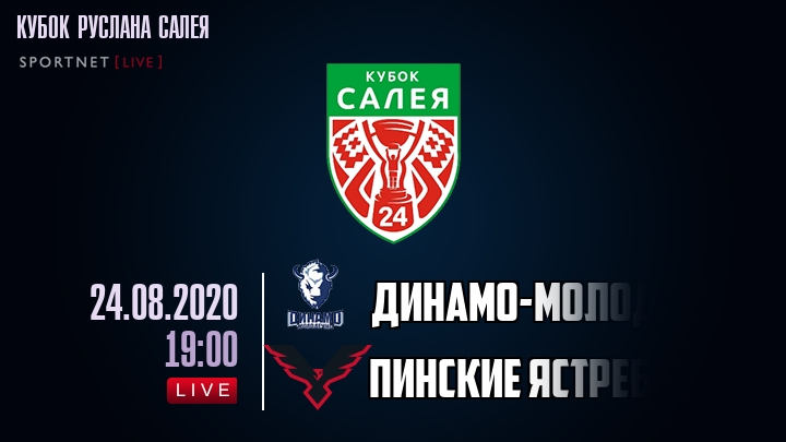 Динамо-Молодечно - Пинские Ястребы - смотреть онлайн 24 августа 2020