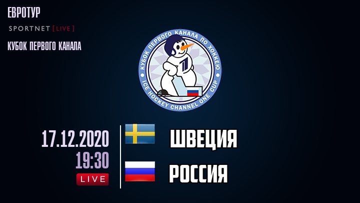 Швеция - Россия хайлайты 2020-12-17