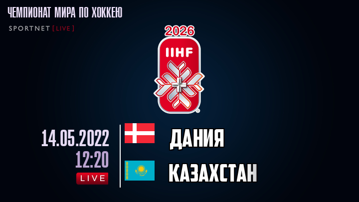 Дания - Казахстан хайлайты 2022-05-14