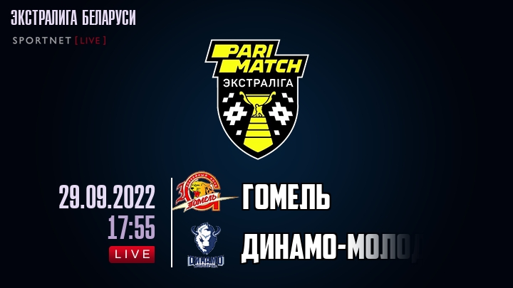 Гомель — Динамо-Молодечно, смотреть онлайн 29 сентября 2022