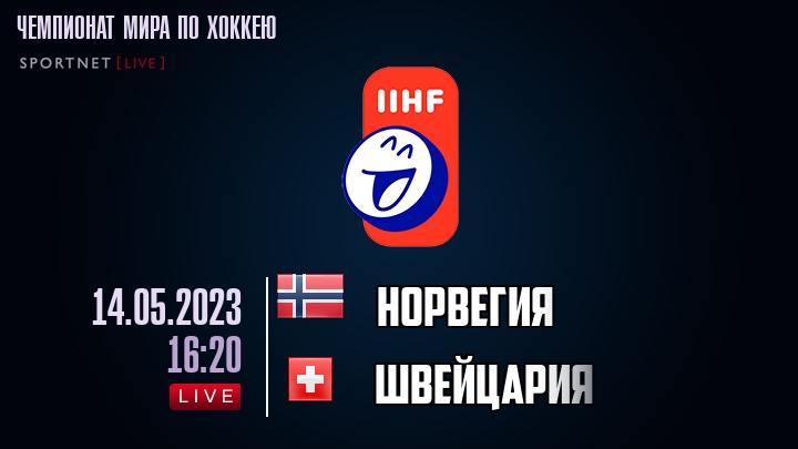 Норвегия - Швейцария хайлайты 2023-05-14