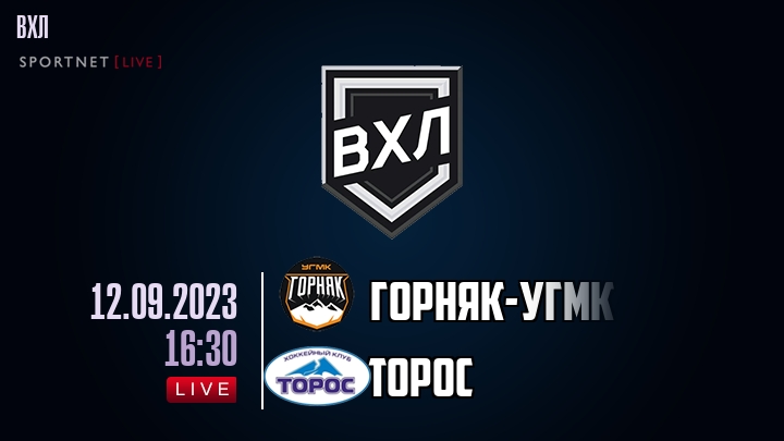 Горняк-УГМК - Торос хайлайты 2023-09-12