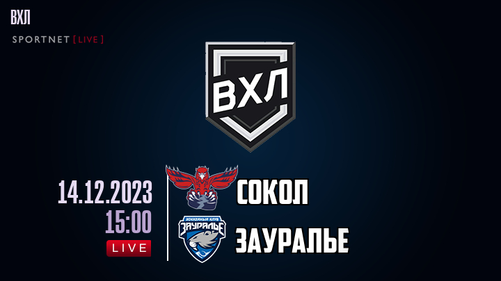 Сокол - Зауралье хайлайты 2023-12-14