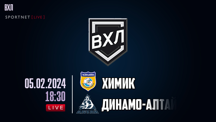 Химик - Динамо-Алтай хайлайты 2024-02-05