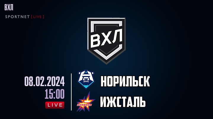 Норильск - Ижсталь хайлайты 2024-02-08