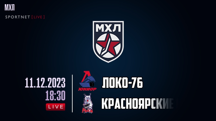 Локо-76 — Красноярские Рыси, смотреть онлайн 11 декабря 2023