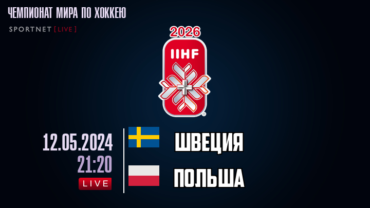 Швеция - Польша хайлайты 2024-05-12