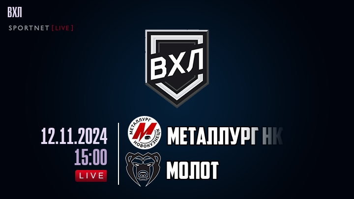 Металлург Нк - Молот хайлайты 2024-11-12