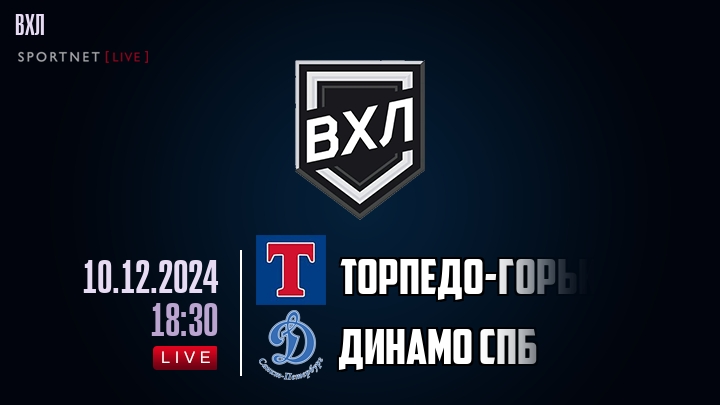 Торпедо-Горький - Динамо Спб хайлайты 2024-12-10