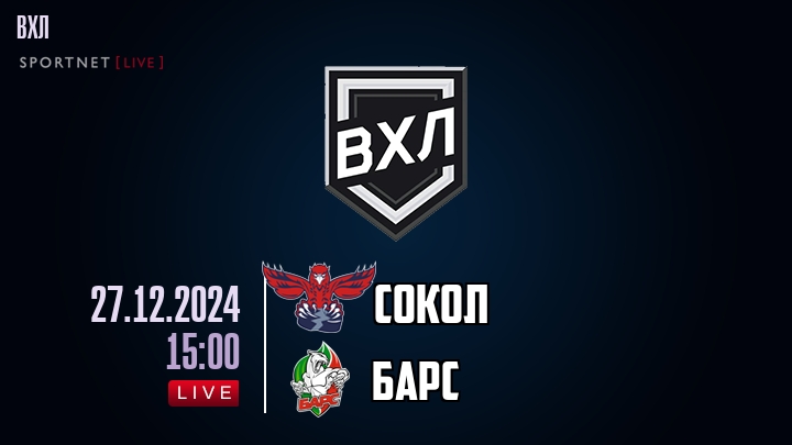 Сокол - Барс хайлайты 2024-12-27