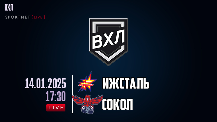 Ижсталь - Сокол хайлайты 2025-01-14