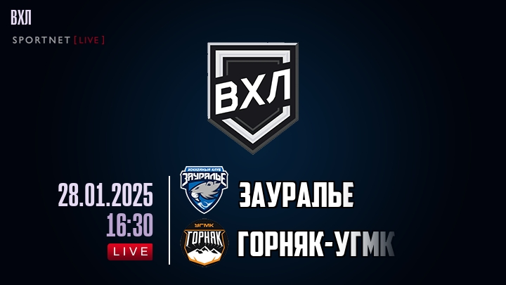Зауралье - Горняк-УГМК хайлайты 2025-01-28
