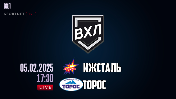 Ижсталь - Торос хайлайты 2025-02-05