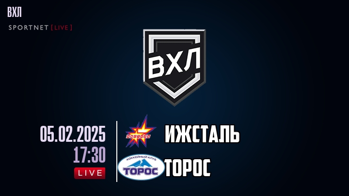Ижсталь - Торос хайлайты 2025-02-05
