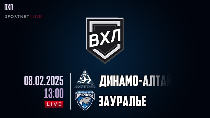 Динамо-Алтай - Зауралье хайлайты 2025-02-08