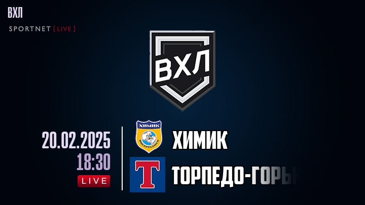 Химик - Торпедо-Горький хайлайты 2025-02-20