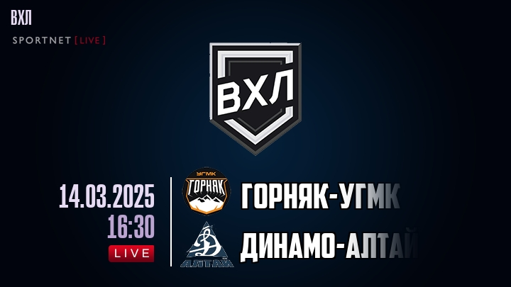 Горняк-УГМК - Динамо-Алтай хайлайты 2025-03-14