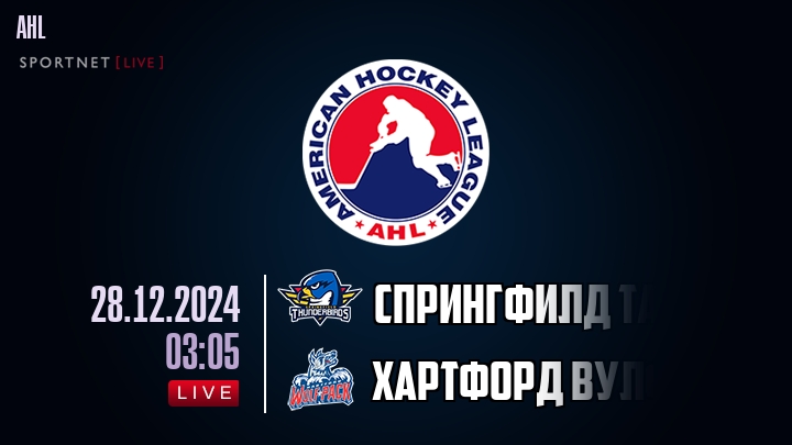 Спрингфилд Тандербердс - Хартфорд Вулф Пэк хайлайты 2024-12-28