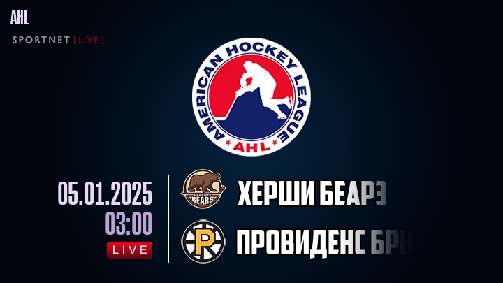 Херши Беарз - Провиденс Брюинз хайлайты 2025-01-05