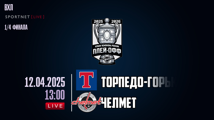 Торпедо-Горький - Челмет хайлайты 2025-04-12