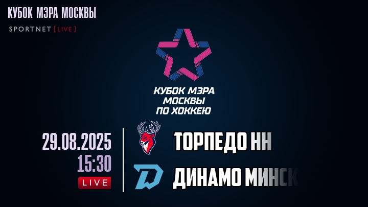 Торпедо НН — Динамо Минск, смотреть онлайн 29 августа 2025