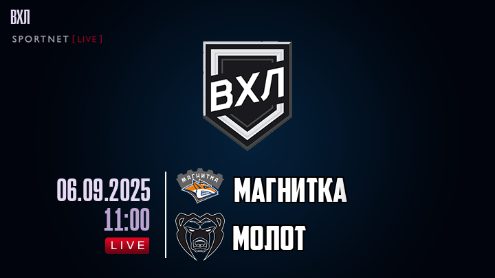 Магнитка - Молот хайлайты 2025-09-06