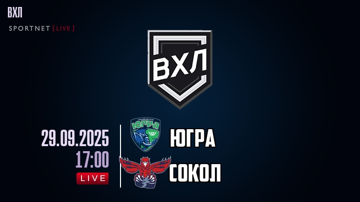 Югра - Сокол хайлайты 2025-09-29
