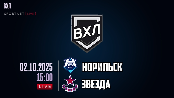 Норильск - Звезда хайлайты 2025-10-02