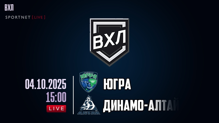 Югра - Динамо-Алтай хайлайты 2025-10-04