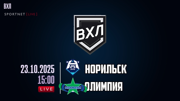 Норильск - Олимпия хайлайты 2025-10-23