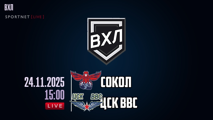 Сокол - ЦСК ВВС хайлайты 2025-11-24