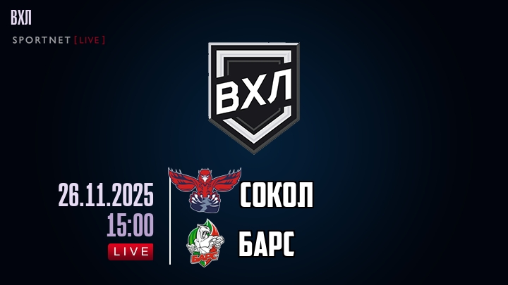 Сокол - Барс хайлайты 2025-11-26