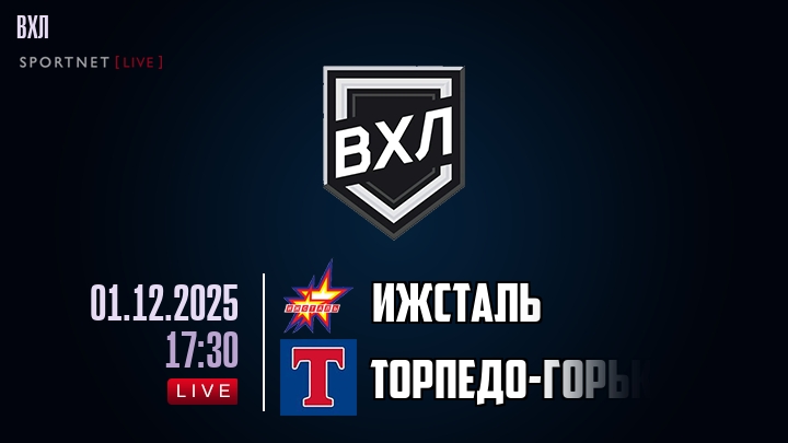 Ижсталь - Торпедо-Горький хайлайты 2025-12-01