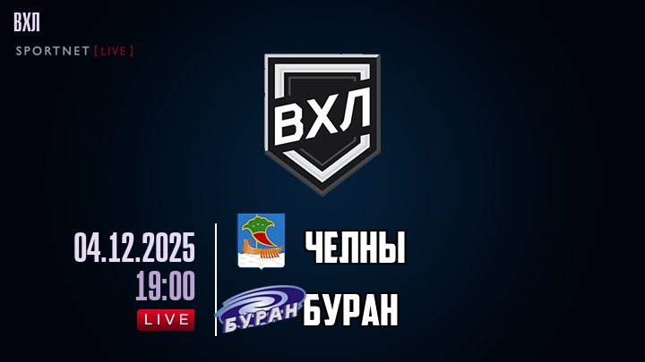 Челны - Буран хайлайты 2025-12-04