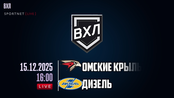 Омские Крылья — Дизель, смотреть онлайн 15 декабря 2025