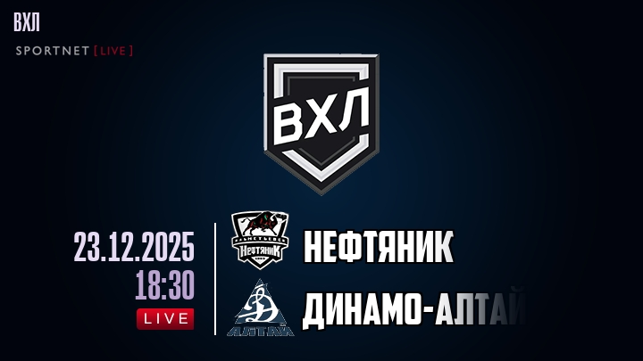 Нефтяник - Динамо-Алтай хайлайты 2025-12-23