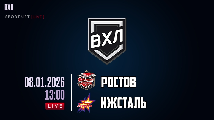 Ростов - Ижсталь хайлайты 2026-01-08