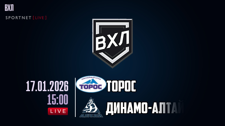 Торос - Динамо-Алтай хайлайты 2026-01-17