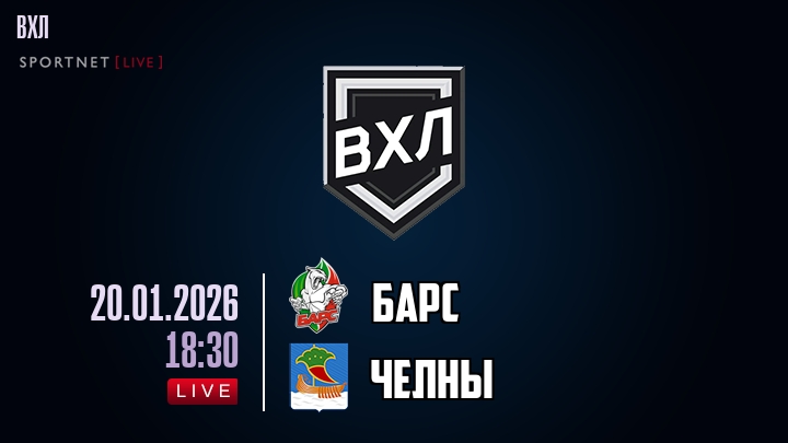 Барс - Челны хайлайты 2026-01-20