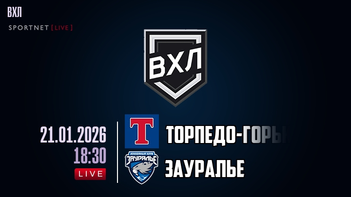 Торпедо-Горький - Зауралье хайлайты 2026-01-21