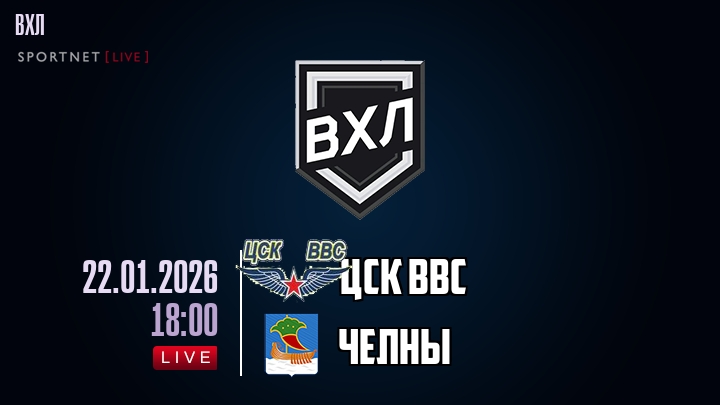 ЦСК ВВС - Челны хайлайты 2026-01-22