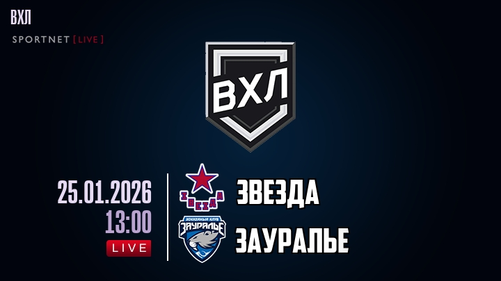 Звезда - Зауралье хайлайты 2026-01-25